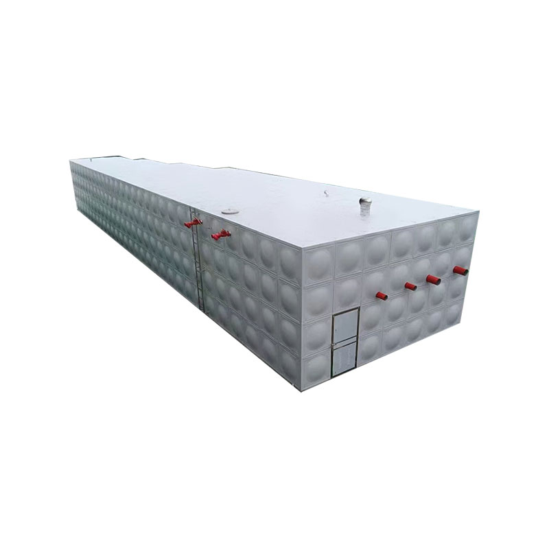 Tankpumpe integreret sektionsvandtank